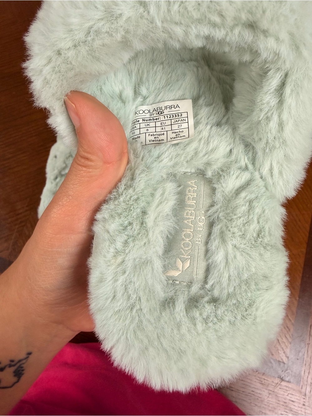 Koolaburra by UGG Faux Fur Slippers Women’s Size 10 - Picture 9 of 16